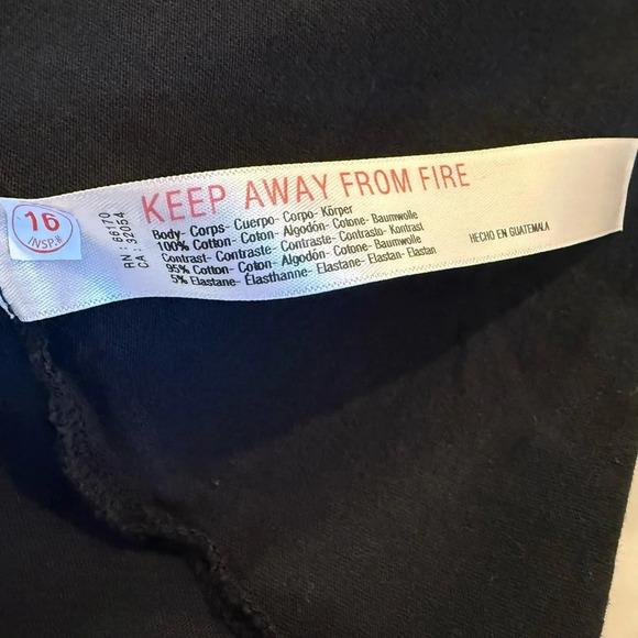 Free People Movement Women’s V Neck Over Sized Black Tee Size S - Picture 11 of 13